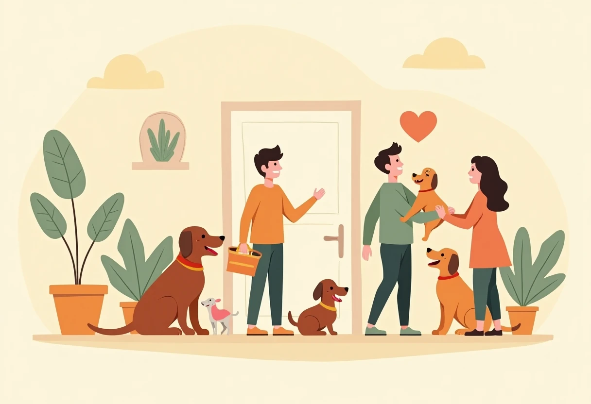 Adoption de chien dans un refuge