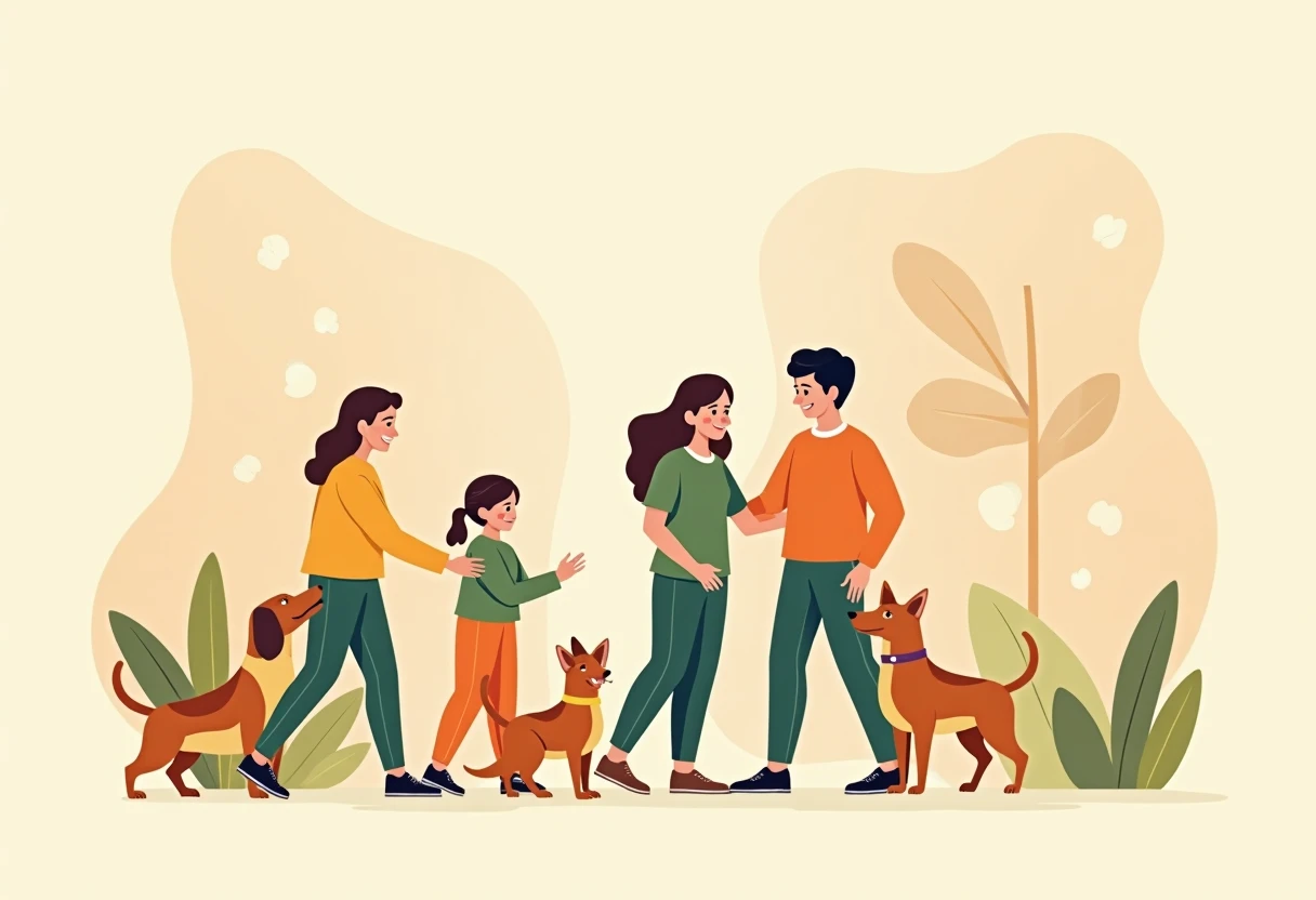 Visite d'un refuge animalier